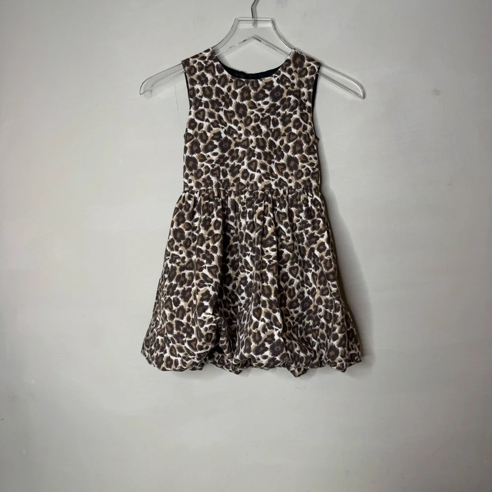 The children’s place Leopard Print Sleeveless dress size 6X/7